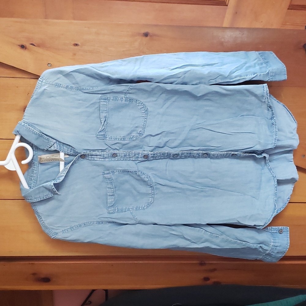 Chambray Button Up Shirt